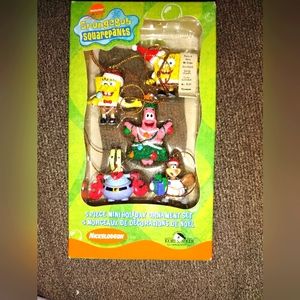 5piece mini SpongeBob ornaments
